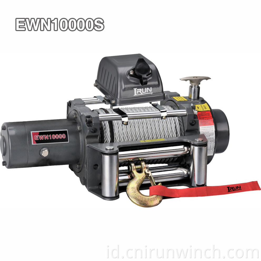 Derek Tugas Berat Pemulihan Listrik 10000lbs Electric Recovery Heavy Duty Winches 10000lbs
